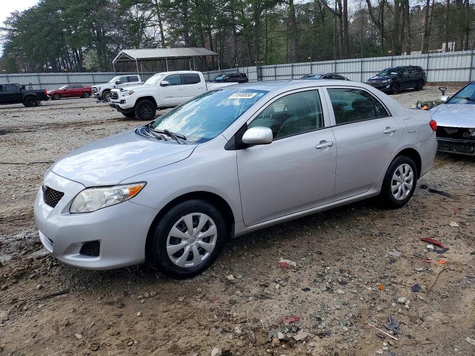 2010 Toyota Corolla VIN 2T1BU4EE6AC503032 COPART salvage auction — REAR END, Ga - Cert Of Title-Salvage, sold $2,650 on 2026-07-02 (photo 1)