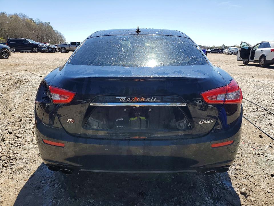 2015 Maserati Ghibli VIN ZAM57RTA3F1135384 COPART salvage auction — FRONT END, GA - CERT OF TITLE-SALVAGE, sold $3,050 on 2026-07-31 (photo 6)