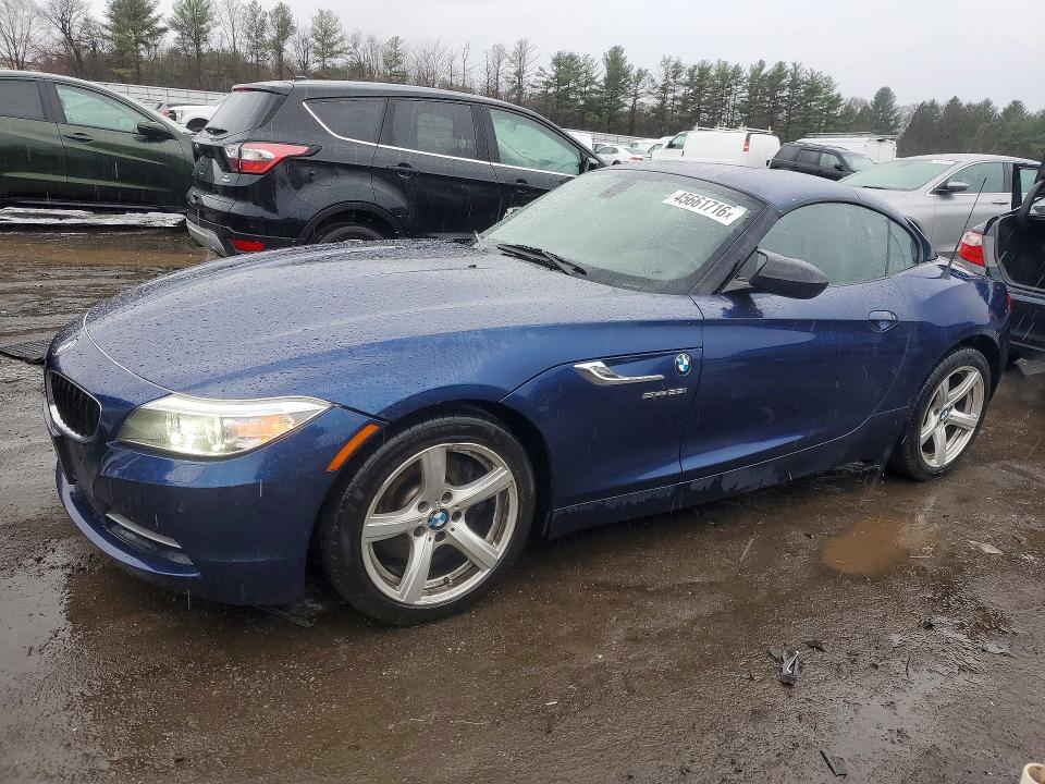 2014 BMW Z4 VIN WBALL5C52EJ105016 COPART salvage auction — FRONT END, Md - Cert Of Salvage > 75% Damage, sold $3,550 on 2026-07-13 (photo 1)