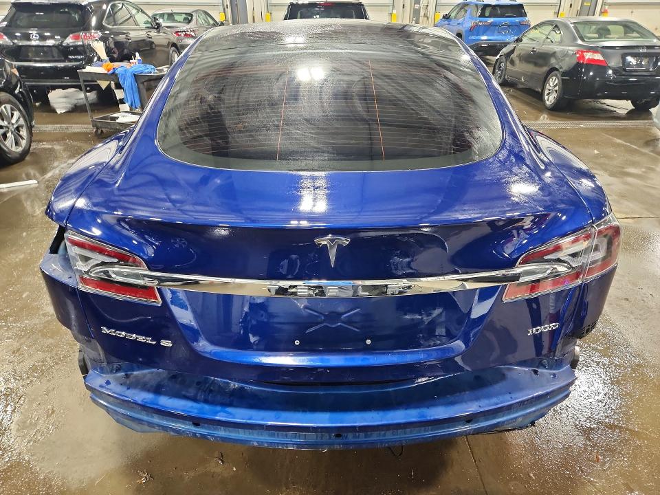 2018 Tesla Model s VIN 5YJSA1E20JF268300 COPART salvage auction — REAR END, Mn - Cert Of Title-Salvage, sold $8,200 on 2026-07-14 (photo 6)