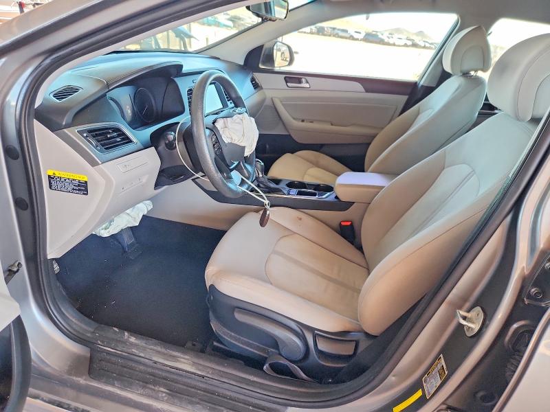 2017 Hyundai Sonata VIN KMHE24L35HA071077 COPART salvage auction — FRONT END, Az - Cert Of Title - Salvage, sold $975 on 2026-07-07 (photo 7)