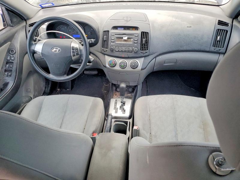 2010 Hyundai Elantra VIN KMHDU4ADXAU118822 COPART salvage auction — SIDE, Tx - Salvage Vehicle Title, sold $400 on 2026-07-02 (photo 8)