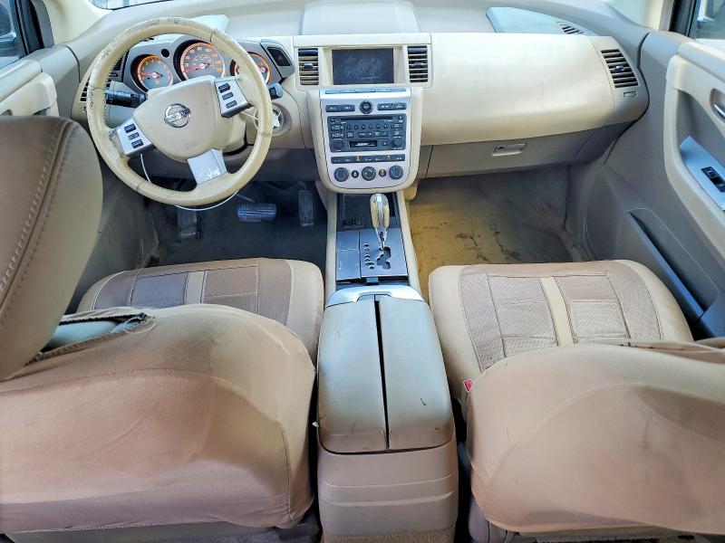 2006 Nissan Murano VIN JN8AZ08T86W415697 COPART salvage auction — SIDE, FL - CERT OF TITLE SLVG REBUILDABLE, sold $425 on 2026-07-02 (photo 8)