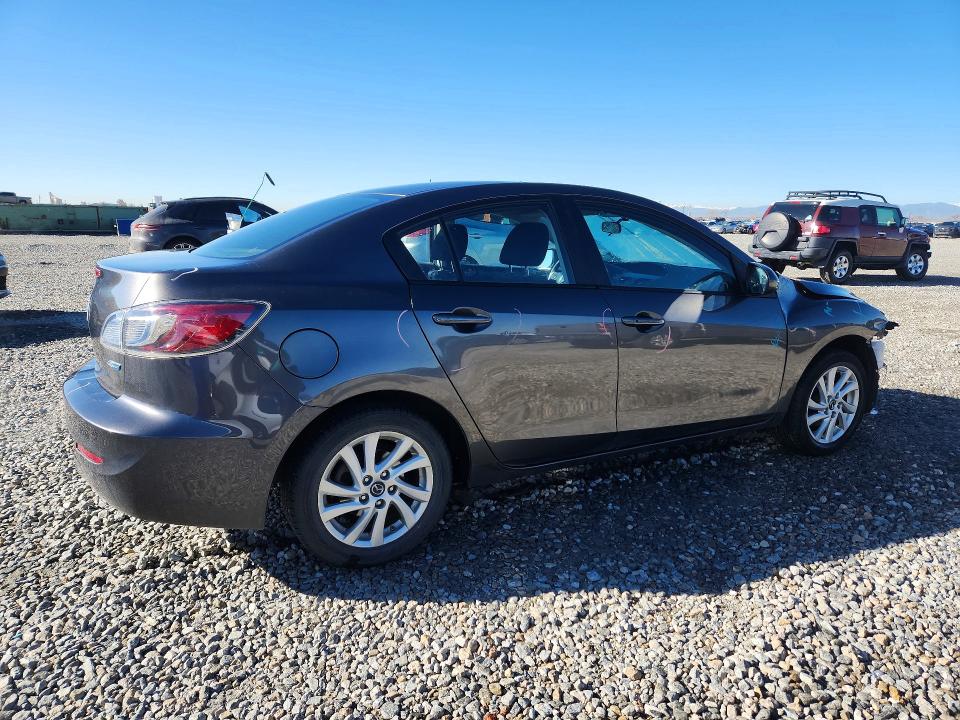 2013 Mazda 3 VIN JM1BL1V74D1825115 COPART salvage auction — FRONT END, Wy - Certificate Of Title, sold $1,150 on 2026-07-16 (photo 3)