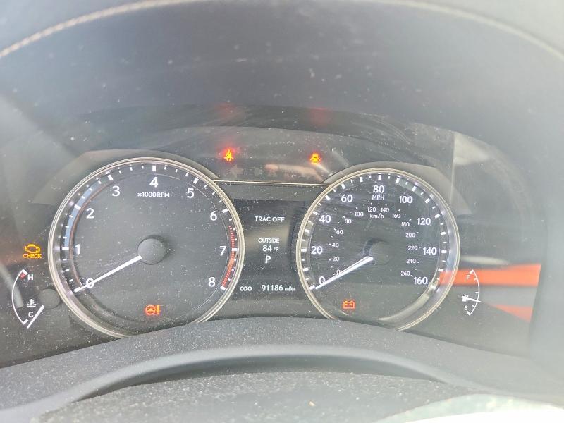 2014 Lexus Gs VIN JTHBE1BLXE5041669 COPART salvage auction — WATER/FLOOD, Hi - Certificate Of Salvage, sold $1,150 on 2026-07-27 (photo 9)