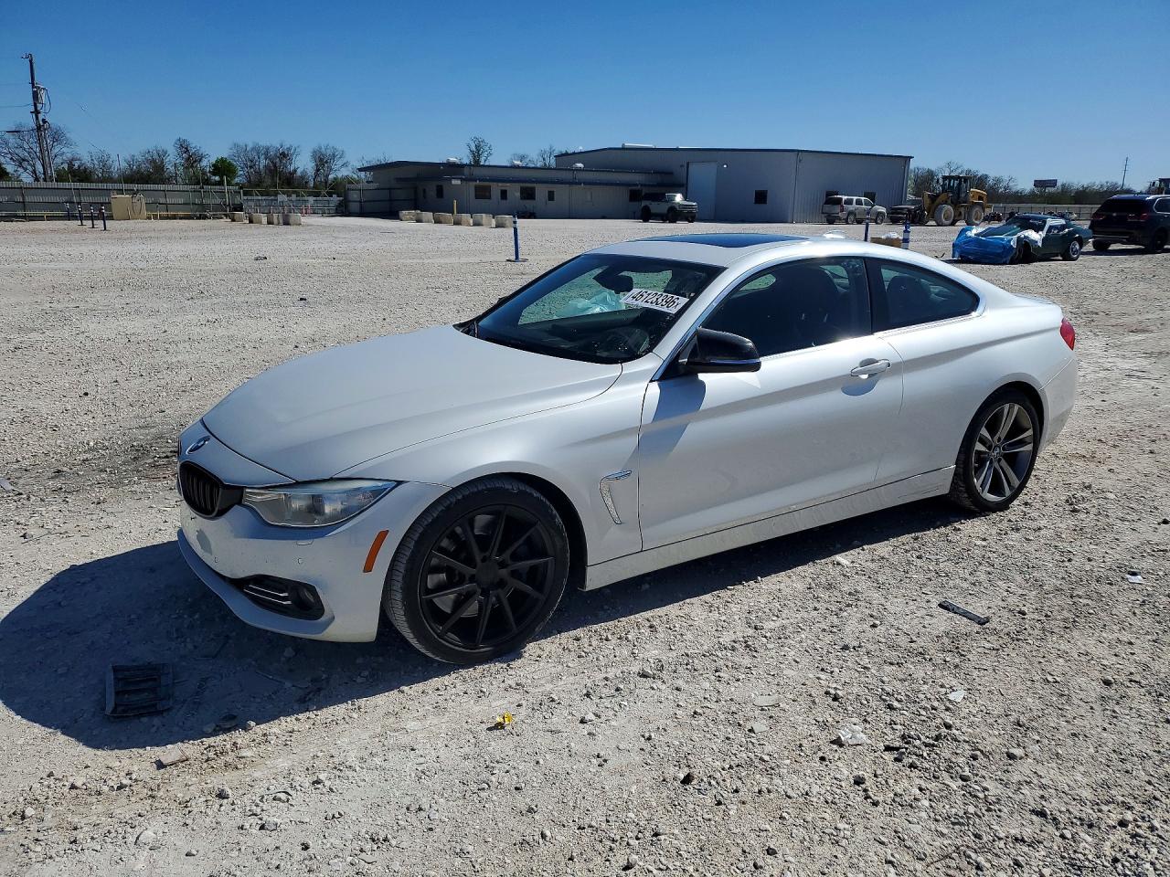 2015 BMW 4 Series VIN WBA3R1C59FK194893 COPART salvage auction — Minor Dent/Scratches, TX - CERTIFICATE OF TITLE (P), sold $2,850 on 2026-07-08 (photo 1)