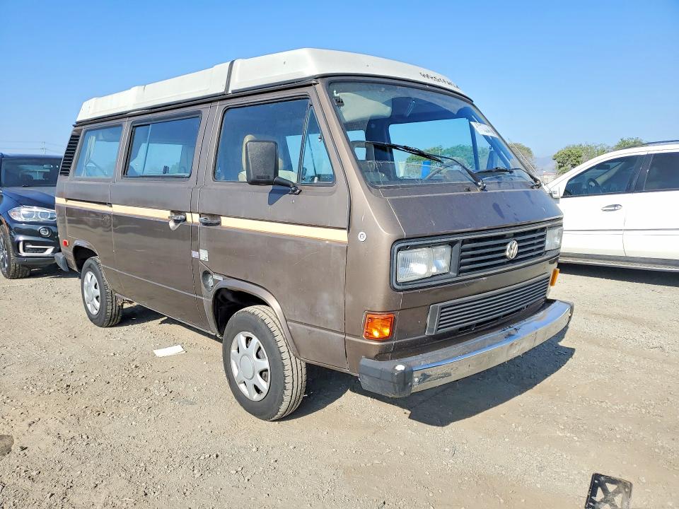 1987 Volkswagen VIN WV2XB0256GH018257 COPART salvage auction — MINOR DENT/SCRATCHES, Ca - App For Dup Clean Or Ac, sold $3,700 on 2026-07-10 (photo 4)