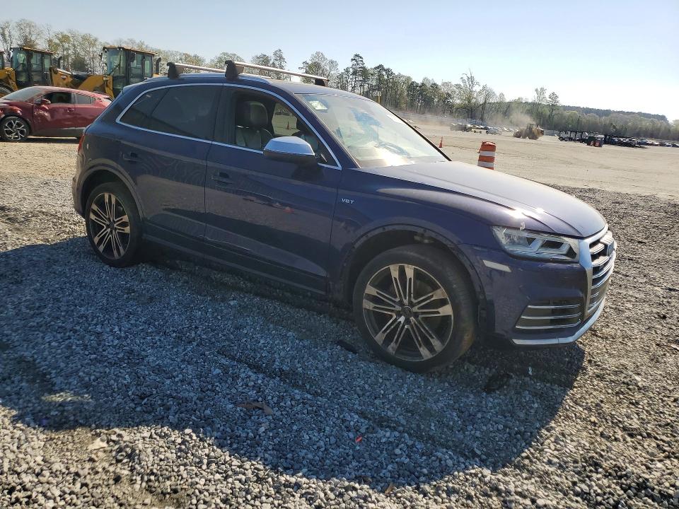 2018 Audi Sq5 VIN WA1A4AFY1J2008944 COPART salvage auction — MINOR DENT/SCRATCHES, Nc - Certificate Of Title, sold $7,000 on 2026-07-15 (photo 4)