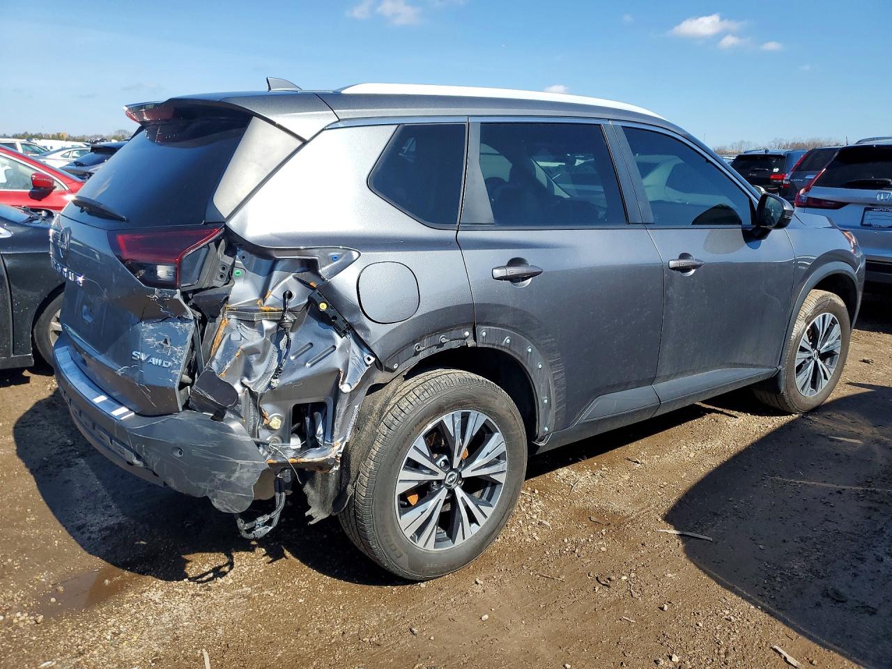 2022 Nissan Rogue VIN 5N1BT3BB6NC703961 COPART salvage auction — Mechanical, IL - SALVAGE CERTIFICATE, sold $4,400 on 2026-07-09 (photo 3)