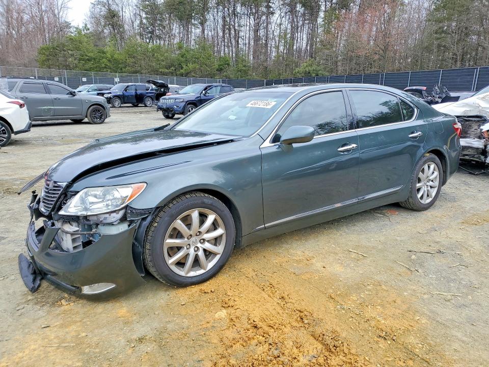 2009 Lexus Ls VIN JTHDL46F195000244 COPART salvage auction — FRONT END, Md - Cert Of Salvage > 75% Damage, sold $850 on 2026-07-24 (photo 1)