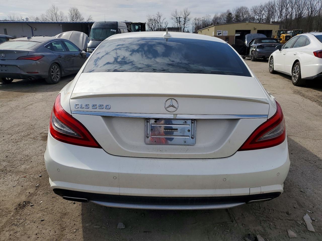 2014 Mercedes-Benz CLS-Class VIN WDDLJ7DB4EA100222 COPART salvage auction — Front End, WV - CERTIFICATE OF TITLE, sold $3,500 on 2026-04-24 (photo 6)