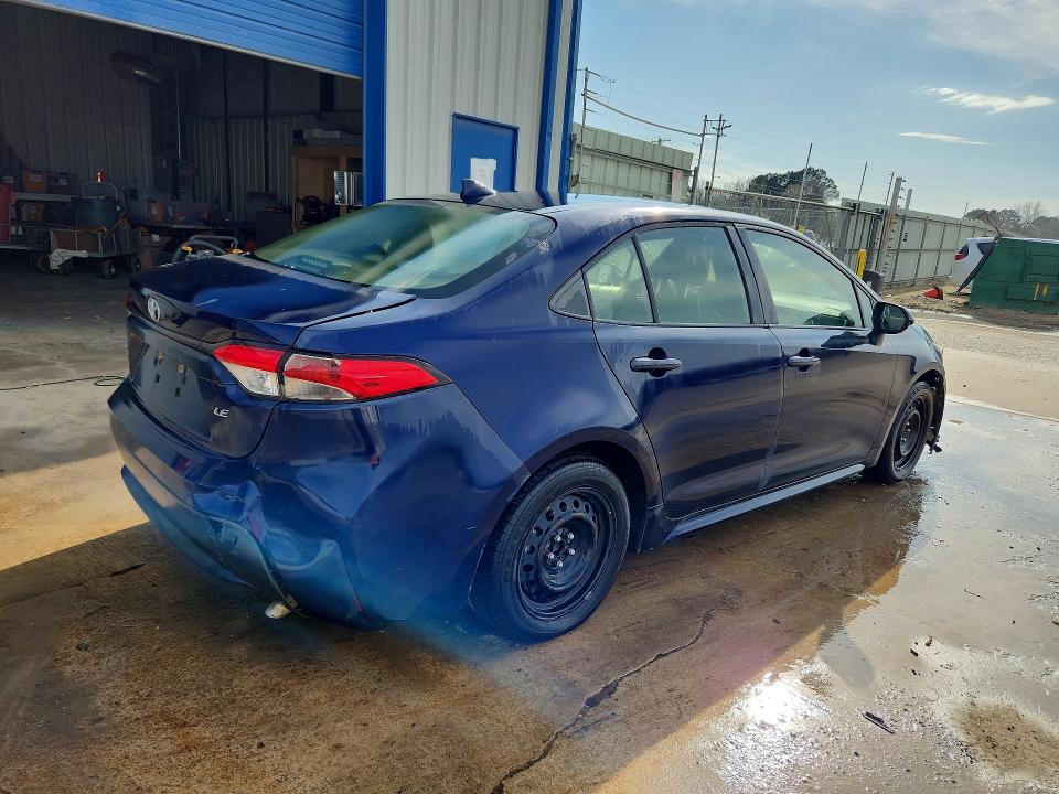2021 Toyota Corolla VIN JTDEPMAE6MJ161892 COPART salvage auction — REAR END, Ar - Certificate Of Title, sold $3,950 on 2026-07-28 (photo 3)