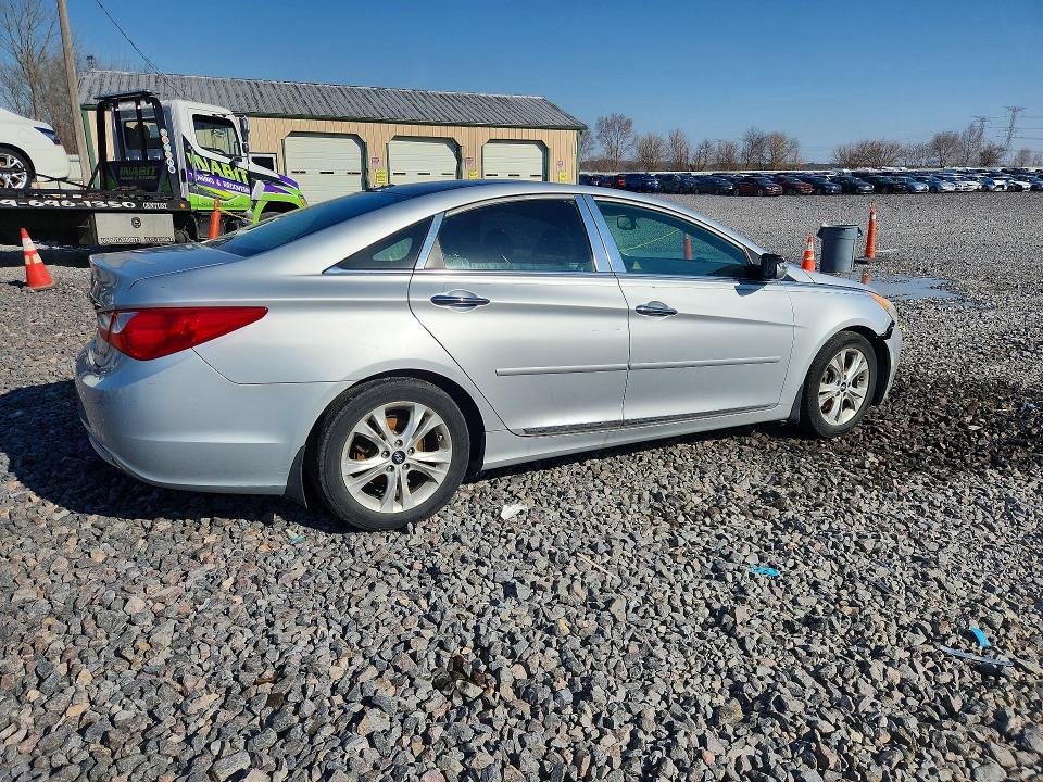 2012 Hyundai Sonata VIN 5NPEC4AC2CH499825 COPART salvage auction — SIDE, Il - Salvage Certificate, sold $600 on 2026-07-06 (photo 3)