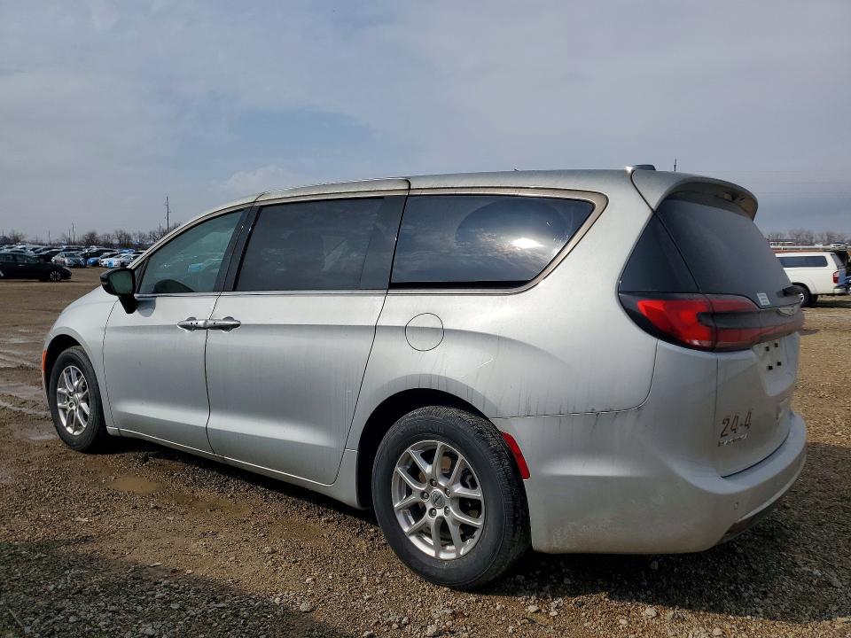 2024 Chrysler Pacifica VIN 2C4RC1BG8RR164226 COPART salvage auction — BURN, Wv - Salvage Certificate, sold $90 on 2026-07-15 (photo 2)