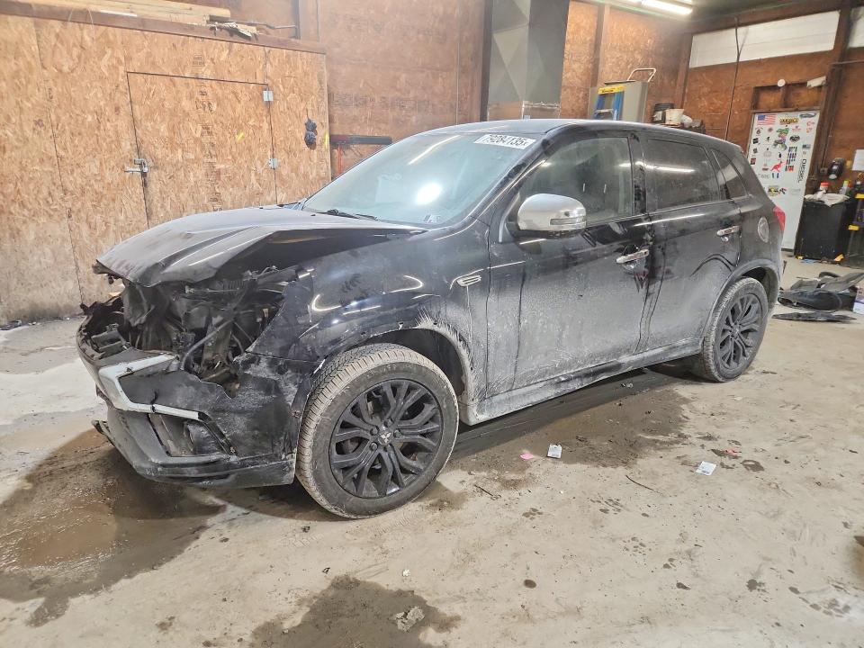 2019 Mitsubishi Outlander VIN JA4AR3AU5KU021591 COPART salvage auction — FRONT END, Pa - Certificate Of Salvage, sold $1,150 on 2026-07-02 (photo 1)