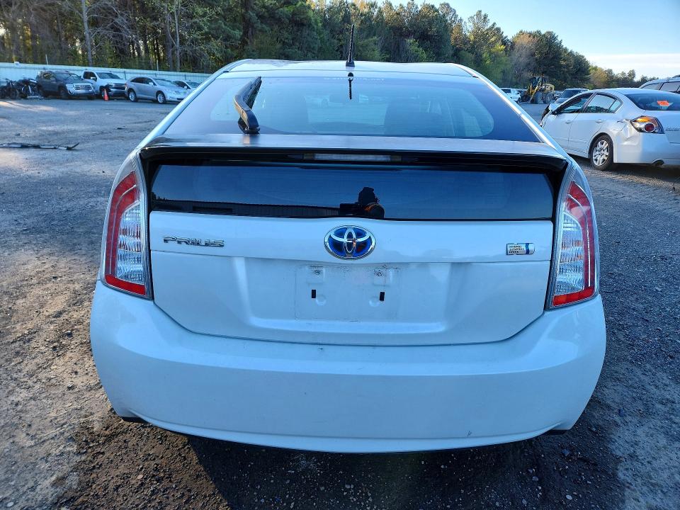 2014 Toyota Prius VIN JTDKN3DU6E1752621 COPART salvage auction — FRONT END, Tx - Certificate Of Title, sold $3,000 on 2026-07-09 (photo 6)