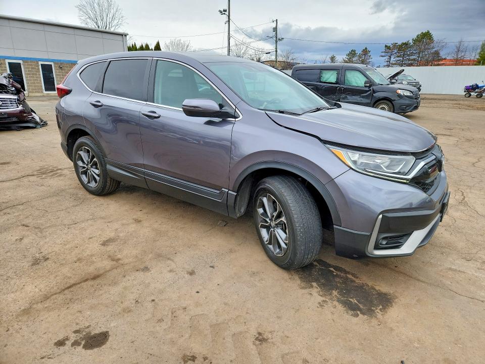 2021 Honda Cr-v VIN 2HKRW2H57MH658926 COPART salvage auction — FRONT END, Ct - Cert Of Title-Salvage, sold $9,100 on 2026-07-02 (photo 4)