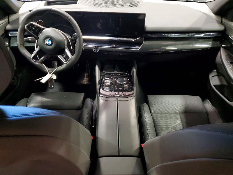 2025 BMW 5er VIN WBA63FJ05SCU12898 COPART salvage auction — REAR END, Salvage Title, sold $42,250 on 2026-07-14 (photo 8)