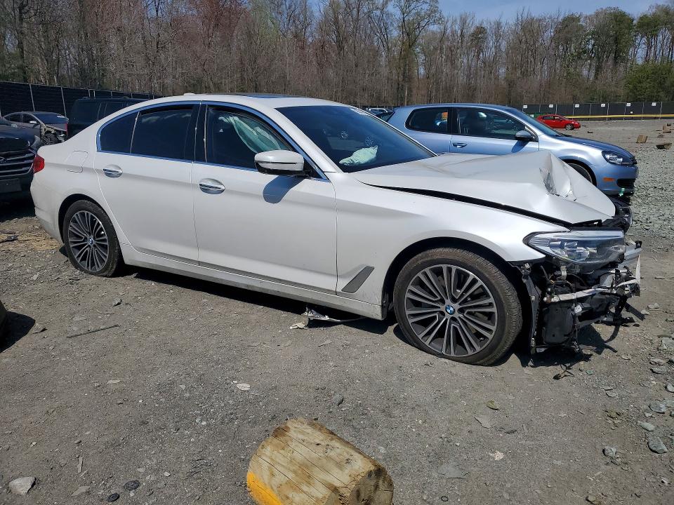 2018 BMW 5er VIN WBAJA5C56JG898342 COPART salvage auction — FRONT END, MD - CERT OF SALVAGE > 75% DAMAGE, sold $3,500 on 2026-07-10 (photo 4)