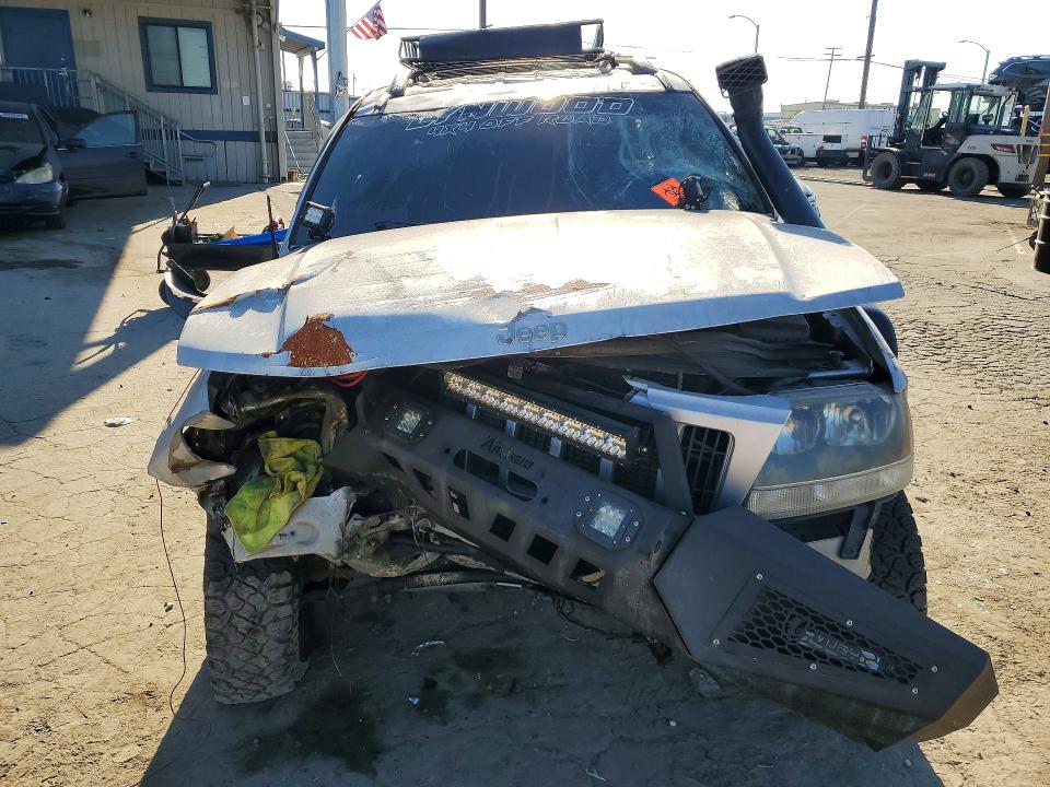 2004 Jeep Cherokee VIN 1J4GW48S14C363741 COPART salvage auction — FRONT END, Ca - Salvage Certificate, sold $200 on 2026-07-09 (photo 5)