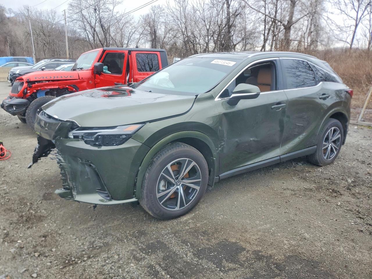 2025 Lexus RX 350h VIN 2T2BBMCA8SC084488 — COPART salvage auction photo