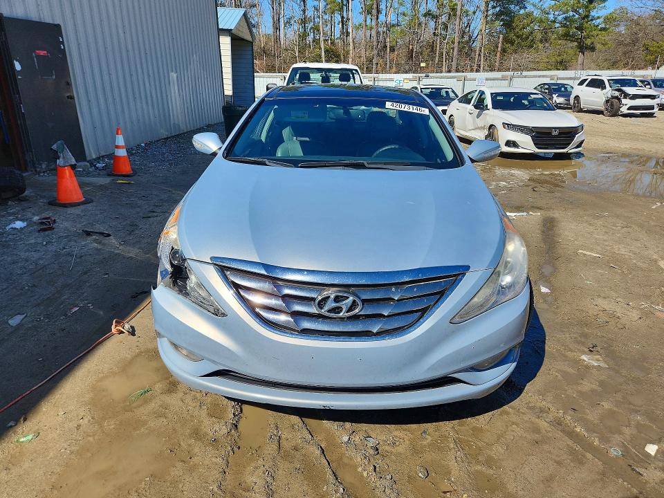 2013 Hyundai Sonata VIN 5NPEC4AC9DH566065 COPART salvage auction — FRONT END, De - Salvage Certificate, sold $625 on 2026-07-28 (photo 5)