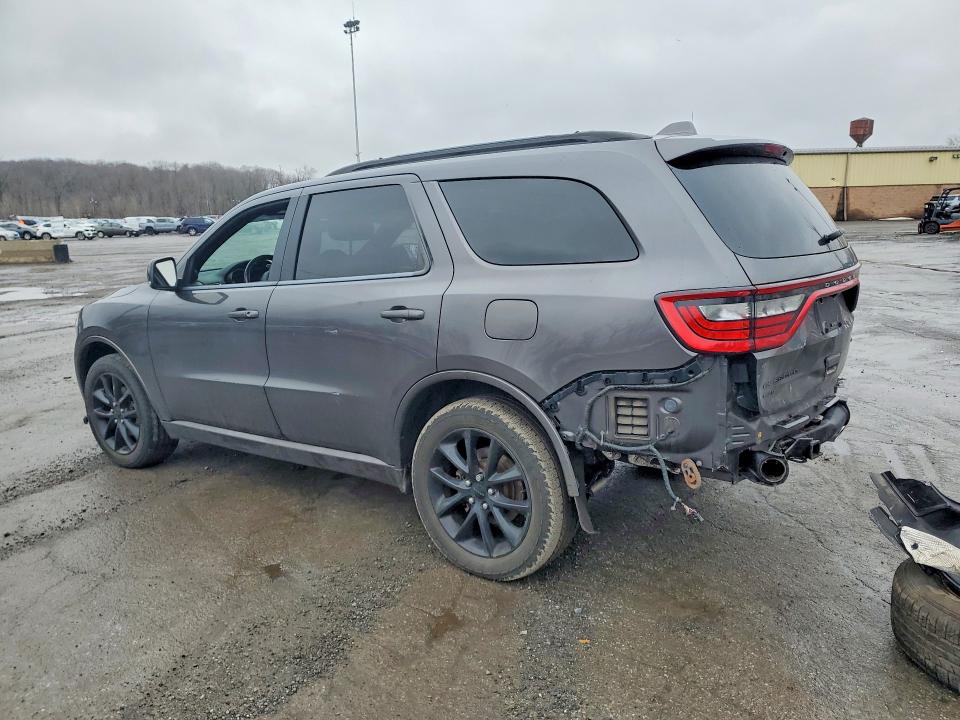2017 Dodge Durango VIN 1C4RDJDG6HC639356 COPART salvage auction — REAR END, Ny - Mv-907A Salvage Certificate (P), sold $4,700 on 2026-08-19 (photo 2)