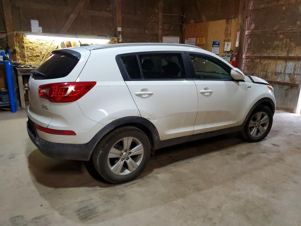 2013 Kia Sportage VIN KNDPBCA20D7518911 COPART salvage auction — FRONT END, Sd - Certificate Of Title, sold $1,100 on 2026-07-28 (photo 3)