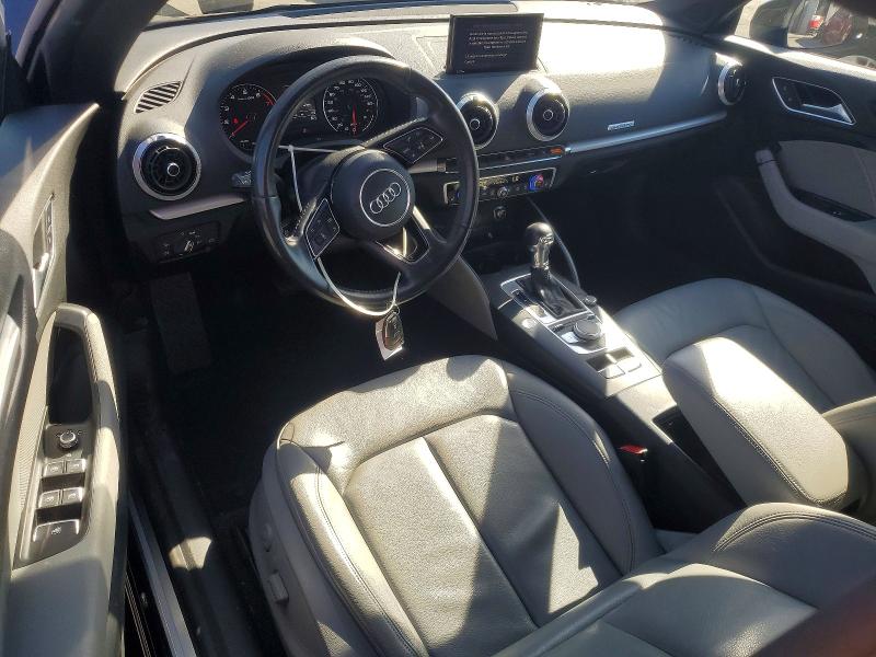 2017 Audi A3 VIN WAU78LFF6H1056760 COPART salvage auction — FRONT END, Salvage Title, sold $2,500 on 2026-07-17 (photo 8)