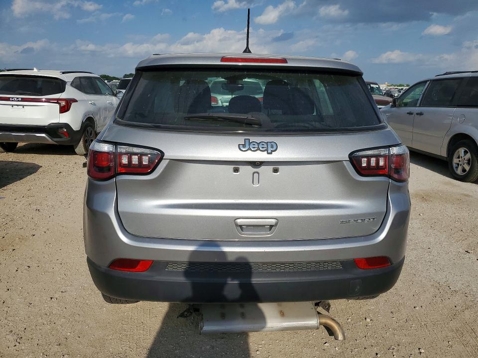 2018 Jeep Compass VIN 3C4NJCAB1JT488237 COPART salvage auction — SIDE, Tx - Salvage Vehicle Title, sold $1,700 on 2026-07-02 (photo 6)