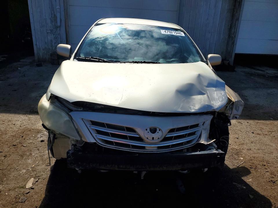 2013 Toyota Corolla VIN 5YFBU4EE3DP098557 COPART salvage auction — FRONT END, Id - Salvage Certificate Of Title, sold $975 on 2026-07-15 (photo 5)