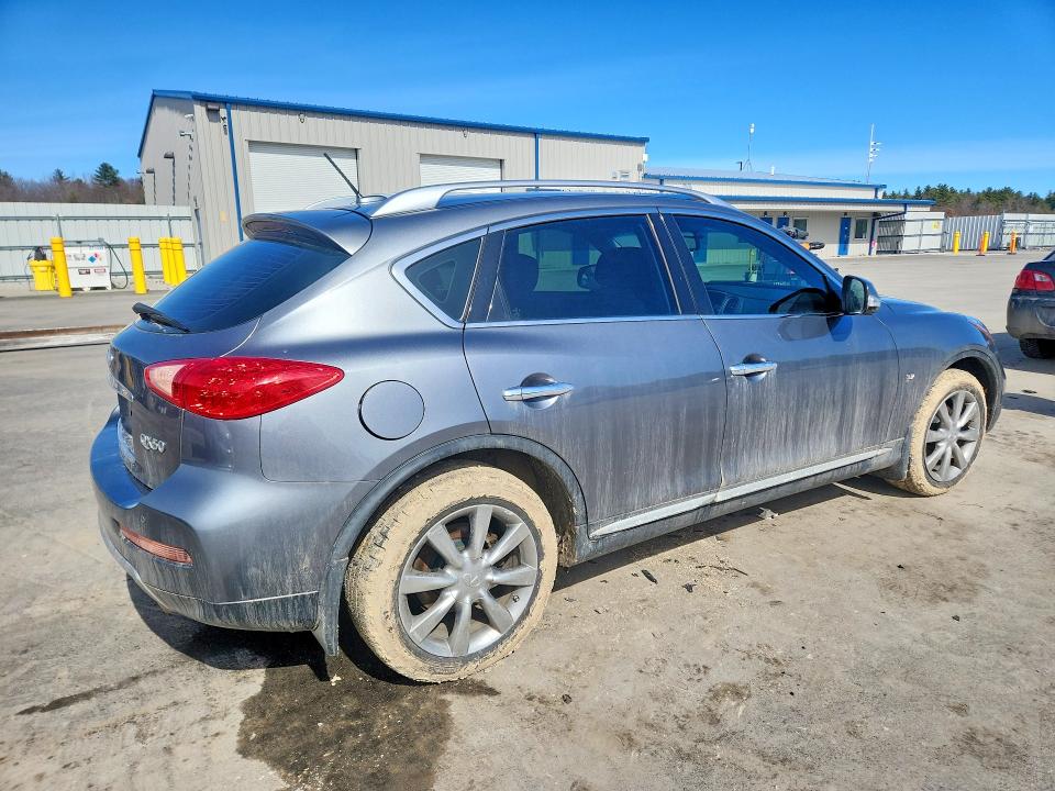 2017 Infiniti Qx50 VIN JN1BJ0RRXHM411324 COPART salvage auction — FRONT END, Salvage Title, sold $175 on 2026-07-15 (photo 3)