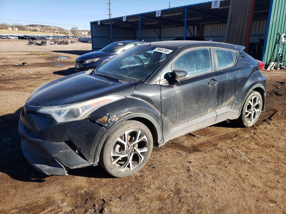 2018 Toyota C-hr VIN NMTKHMBX9JR022160 COPART salvage auction — MECHANICAL, Tx - Dis/Dlr/Exp Only Salvage Title, sold $3,750 on 2026-07-20 (photo 1)