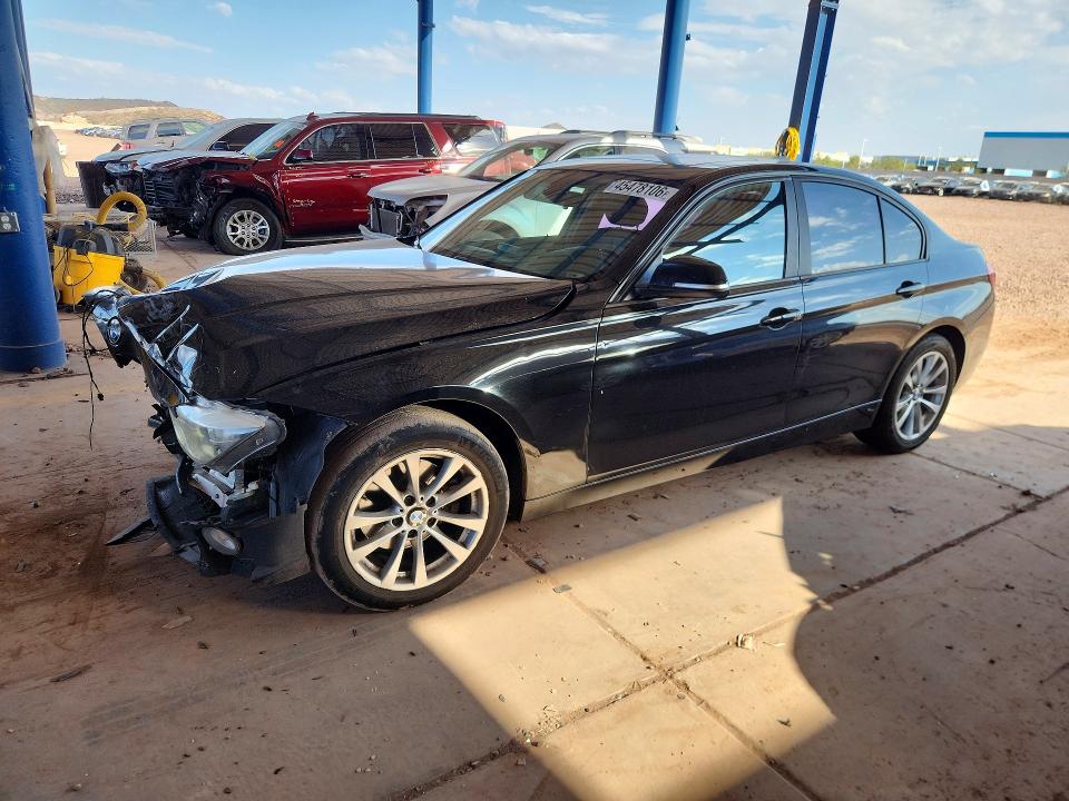 2016 BMW 3er VIN WBA8E1G50GNT34678 COPART salvage auction — FRONT END, Az - Cert Of Title - Salvage, sold $750 on 2026-07-07 (photo 1)