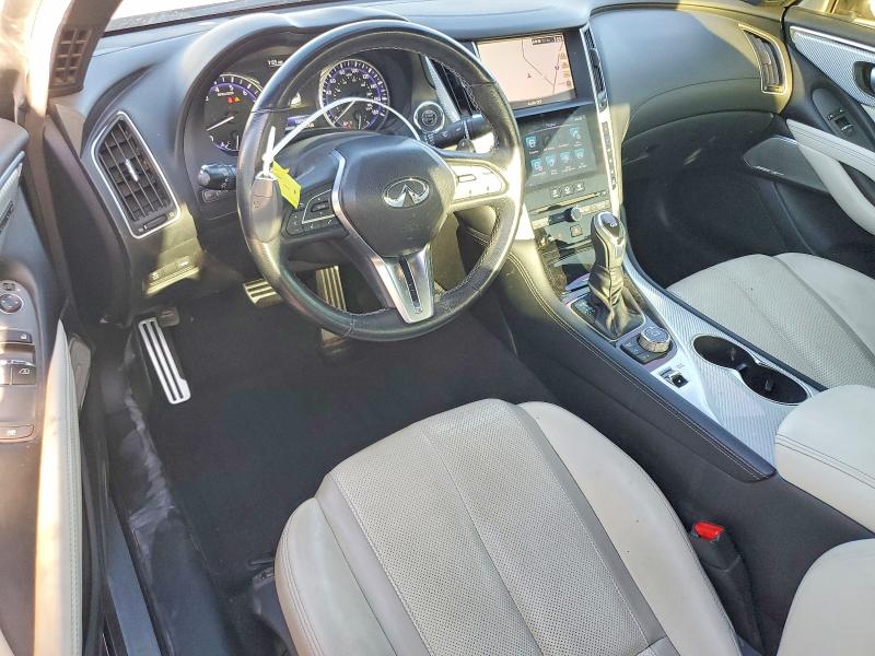 2017 Infiniti Q60 VIN JN1FV7EK8HM611366 COPART salvage auction — FRONT END, Salvage Title, sold $5,100 on 2026-08-26 (photo 8)