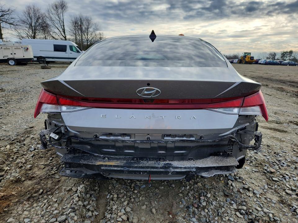2023 Hyundai Elantra VIN KMHLM4AG5PU533383 COPART salvage auction — FRONT END, Nj - Cert Of Title-Salvage, sold $2,750 on 2026-07-08 (photo 6)