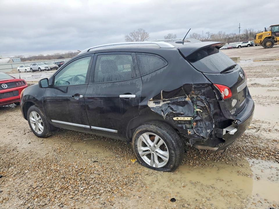 2015 Nissan Rogue VIN JN8AS5MV7FW765430 COPART salvage auction — REAR END, Ks - Cert Of Title-Salvage, sold $525 on 2026-07-07 (photo 2)