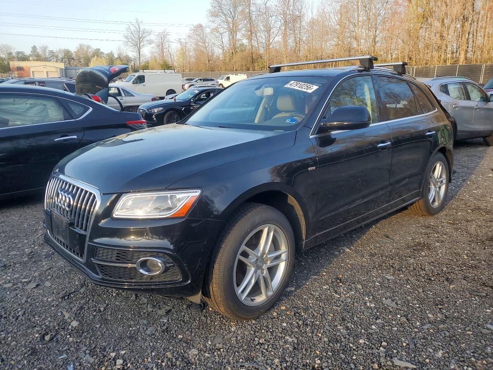 2016 Audi Q5 VIN WA1D7AFP4GA137593 COPART salvage auction — REAR END, Md - Cert Of Salvage > 75% Damage, sold $1,750 on 2026-07-31 (photo 1)