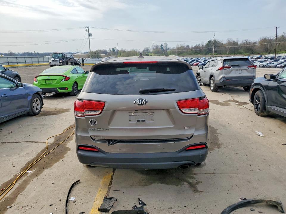 2018 Kia Sorento VIN 5XYPGDA39JG415212 COPART salvage auction — FRONT END, Ky - Certificate Of Title, sold $1,300 on 2026-07-29 (photo 6)