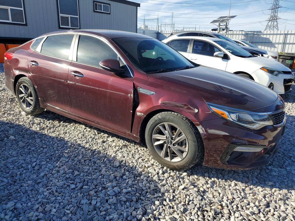 2020 Kia Optima VIN 5XXGT4L35LG436428 COPART salvage auction — FRONT END, Nv - Salvage Title, sold $2,000 on 2026-07-08 (photo 4)