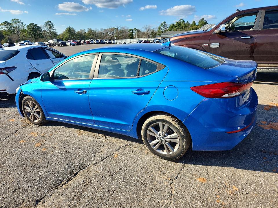 2017 Hyundai Elantra VIN KMHD84LF7HU143030 COPART salvage auction — FRONT END, ID - SALVAGE CERTIFICATE OF TITLE, sold $1,550 on 2026-07-27 (photo 2)