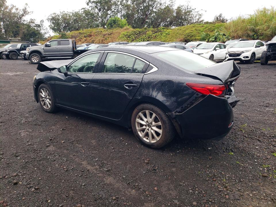 2015 Mazda 6 VIN JM1GJ1U51F1186092 COPART salvage auction — REAR END, Hi - Certificate Of Salvage, sold $1 on 2026-07-20 (photo 2)