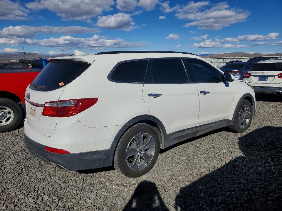 2016 Hyundai Santa fe VIN KM8SM4HF5GU143702 COPART salvage auction — REAR END, Nv - Salvage Title, sold $1,250 on 2026-07-23 (photo 3)