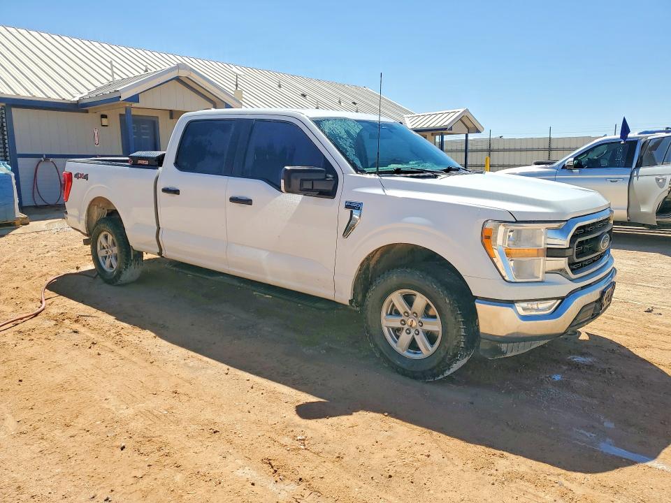 2022 Ford F-150 lightning VIN 1FTFW1E52NKE65572 COPART salvage auction — HAIL, TX - CERTIFICATE OF TITLE, sold $12,900 on 2026-07-23 (photo 4)