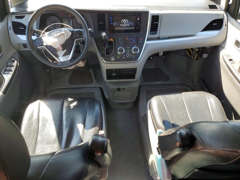 2015 Toyota Sienna VIN 5TDKK3DC7FS561729 COPART salvage auction — FRONT END, Md - Cert Of Salvage > 75% Damage, sold $4,050 on 2026-07-06 (photo 8)