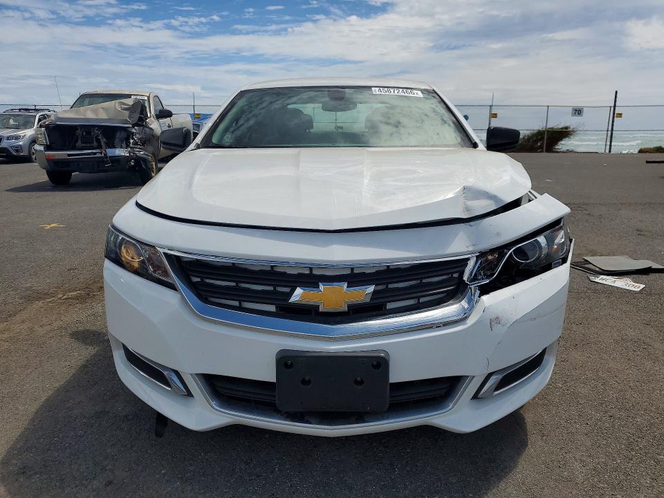 2017 Chevrolet Impala VIN 2G11Z5SA6H9197800 COPART salvage auction — FRONT END, HI - CERTIFICATE OF SALVAGE, sold $1,200 on 2026-07-27 (photo 5)