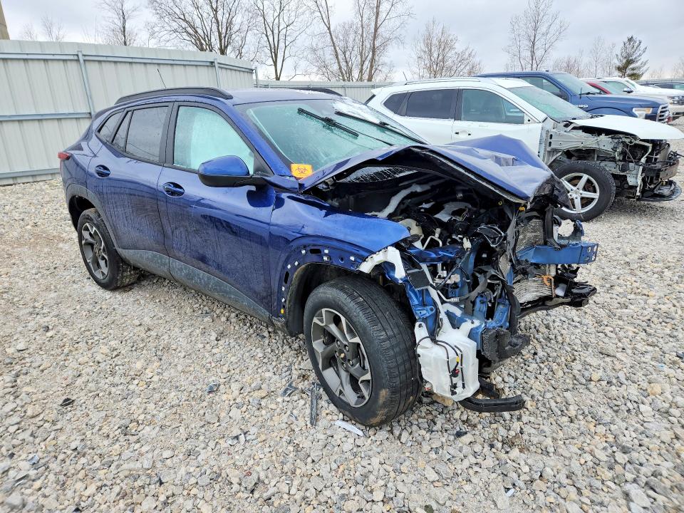 2024 Chevrolet Trax VIN KL77LHE20RC065292 COPART salvage auction — FRONT END, Mi - Scrap Certificate Of Title, sold $1,300 on 2026-07-02 (photo 4)