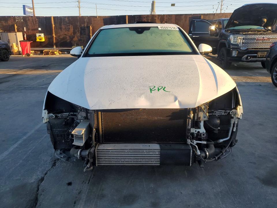 2017 Audi VIN WAUENAF46HN037525 COPART salvage auction — FRONT END, Ca - Non-Repairable Vehicle Cert, sold $5,000 on 2026-08-05 (photo 5)