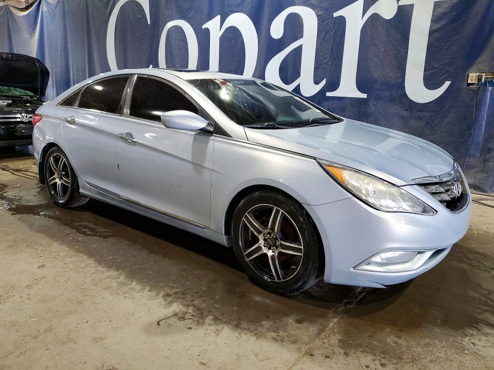 2012 Hyundai Sonata VIN 5NPEC4AB0CH412463 COPART salvage auction — FRONT END, Mi - Certificate Of Title, sold $1,250 on 2026-07-02 (photo 4)