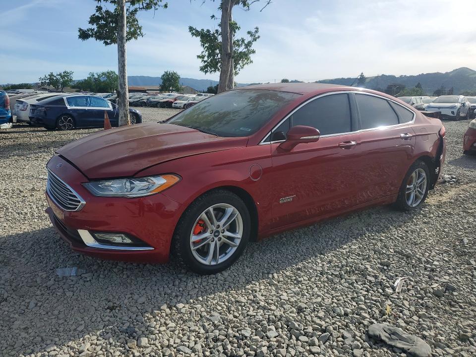 2017 Ford Fusion VIN 3FA6P0PU9HR276189 — COPART salvage auction photo